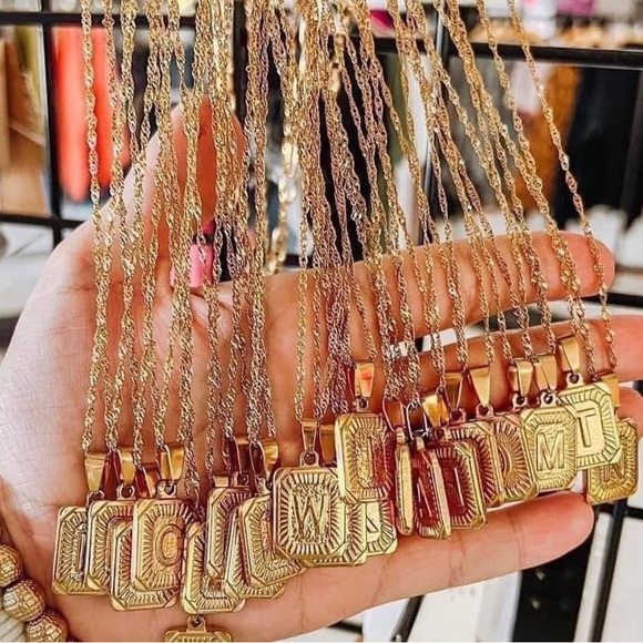 NEW Golden Dream Monogram Necklace - Picture 10 of 10